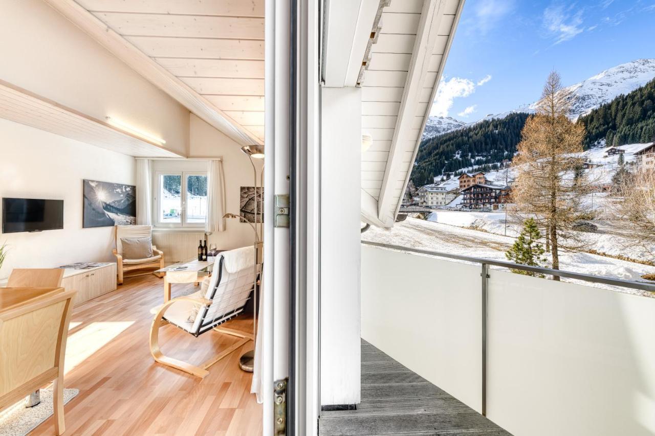 Haus Capricorn - Appartement Mountain View Gargellen Bagian luar foto
